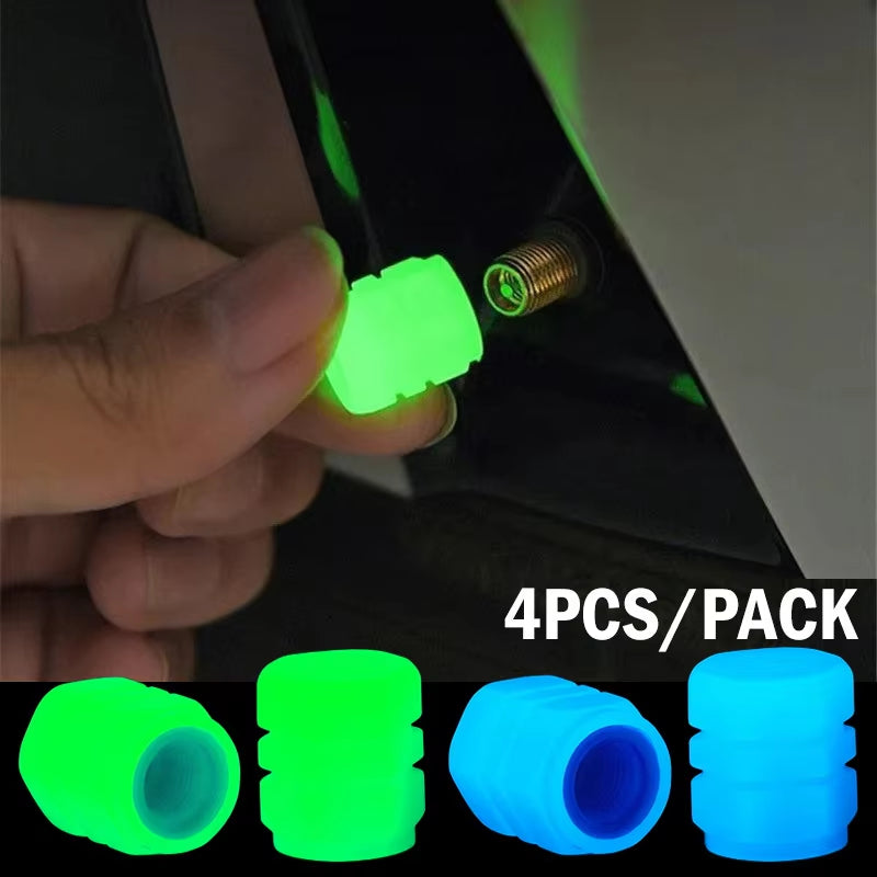 Luminous Valve™ 4Pcs Caps Car Wheel 