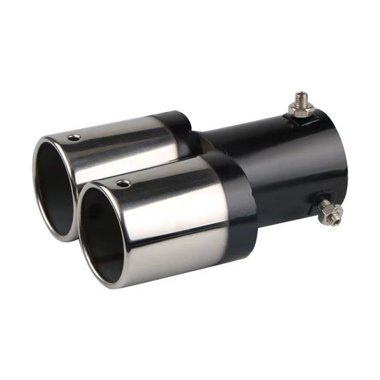 Universal Stainless Steel Dual Tailpipe Car Exhaust 