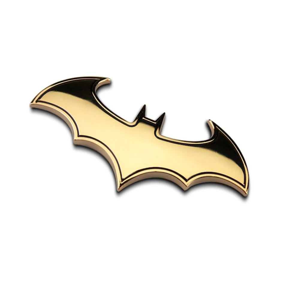 Metal Bat Logo Badge Emblem 