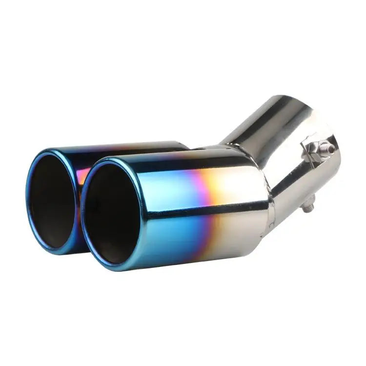 Universal Stainless Steel Dual Tailpipe Car Exhaust 