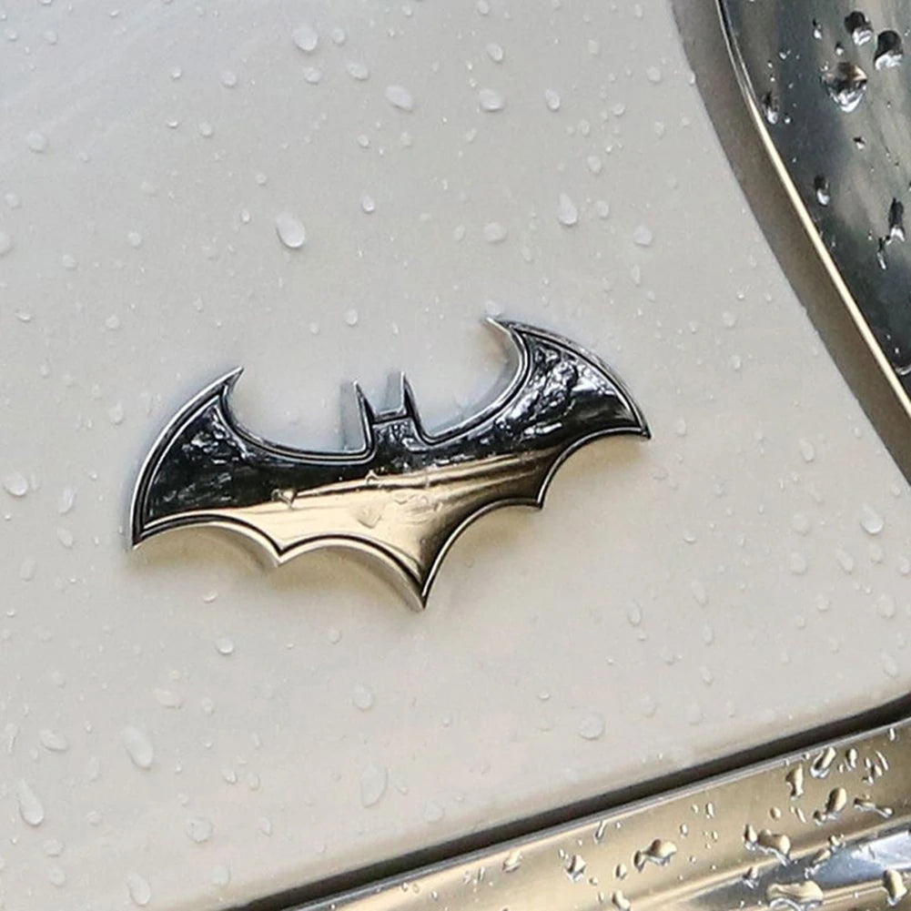 Metal Bat Logo Badge Emblem 