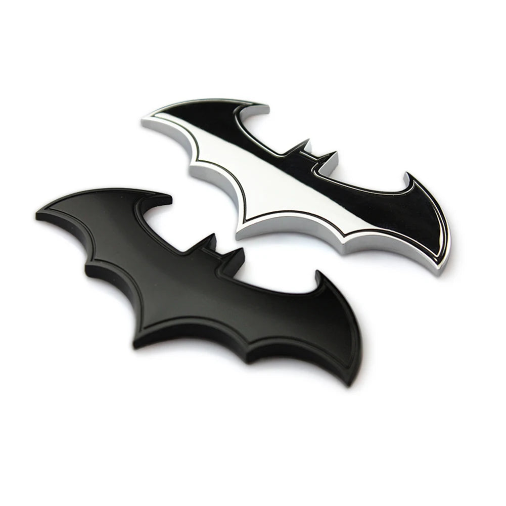 Metal Bat Logo Badge Emblem 