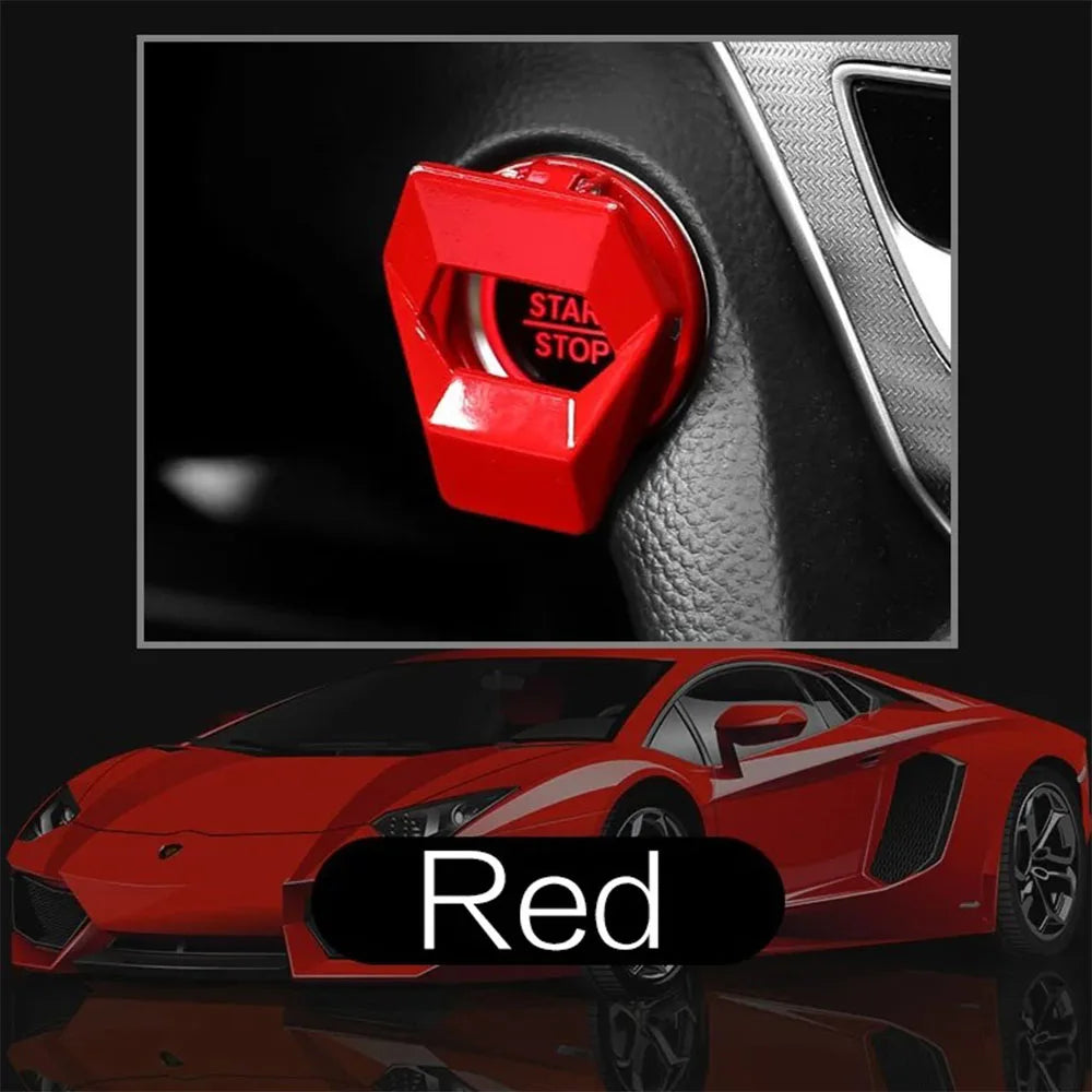  SwitchCover™ !New Styles! Carbon Fiber Engine Start Stop Push Button