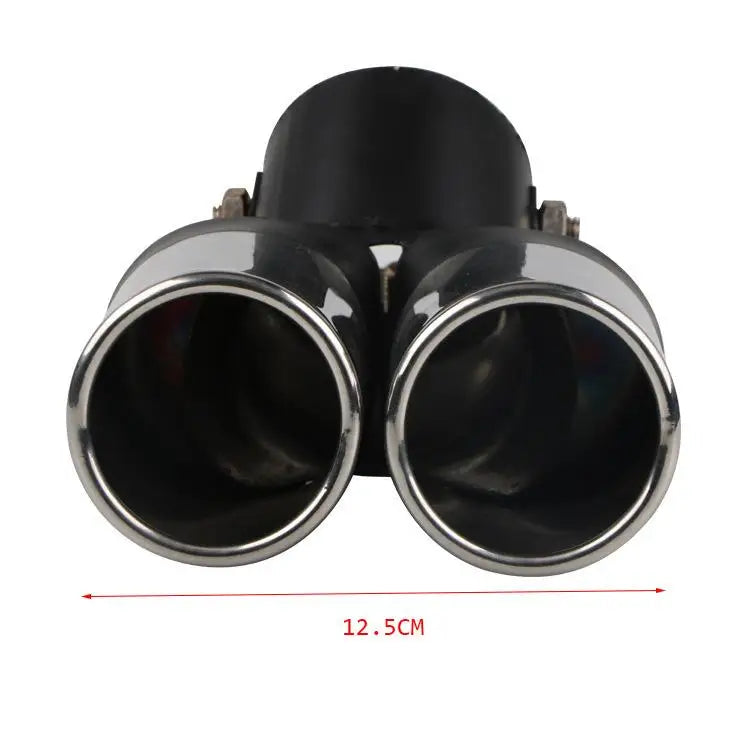 Universal Stainless Steel Dual Tailpipe Car Exhaust 