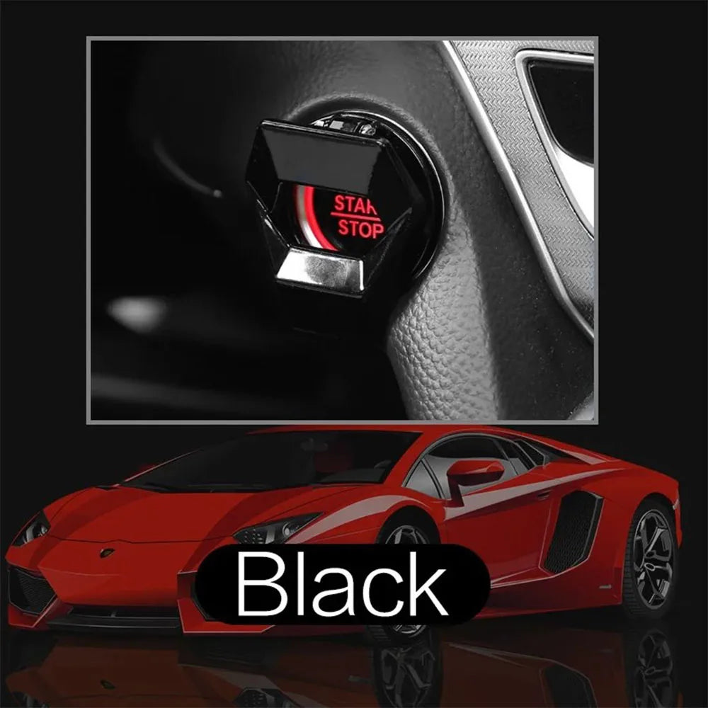  SwitchCover™ !New Styles! Carbon Fiber Engine Start Stop Push Button