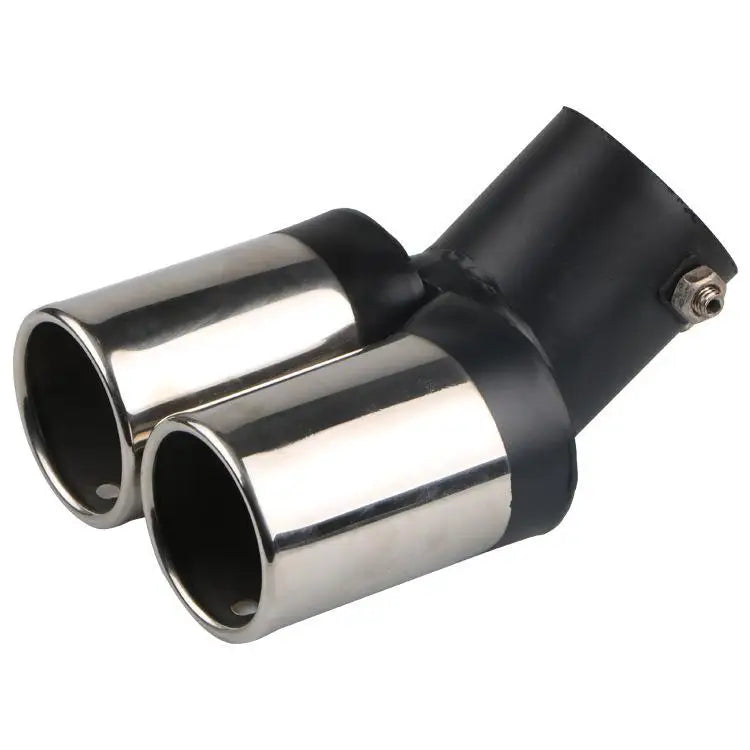 Universal Stainless Steel Dual Tailpipe Car Exhaust 