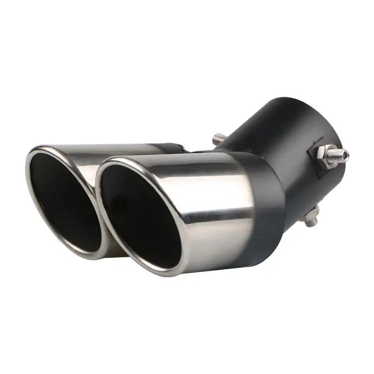 Universal Stainless Steel Dual Tailpipe Car Exhaust 