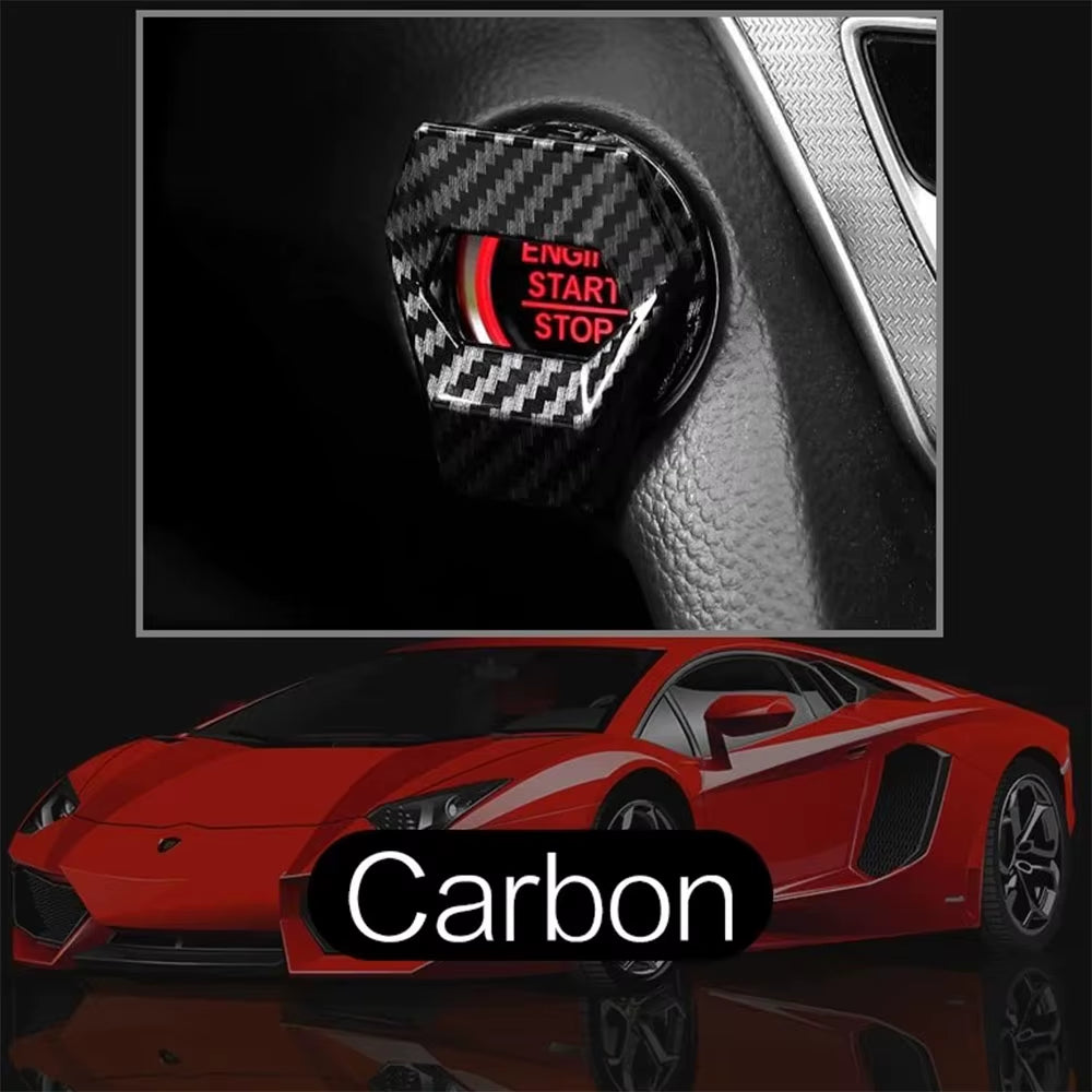  SwitchCover™ !New Styles! Carbon Fiber Engine Start Stop Push Button